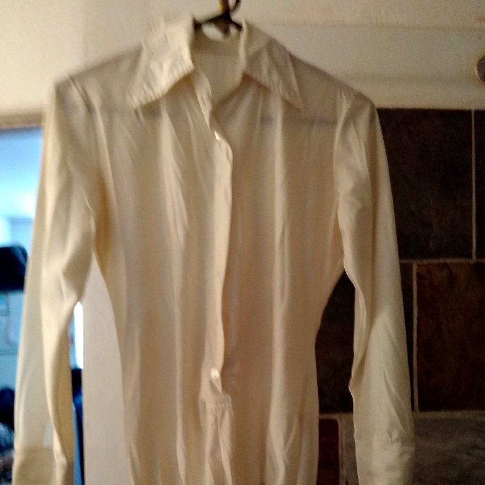 Long Sleeve Body Shirt w/Snap Closure at Bottom